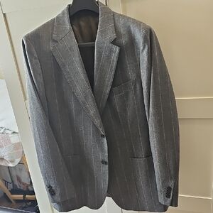 44R BR Italian Flannel Super 120s Sportcoat Pristine Condition